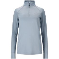 Sweter damski Whistler Blume. Niebieskie bielizna sportowa damska Whistler, na zimę, bez wzorów, sportowe, bez kołnierzyka, bez ramiączek. Za 186.00 zł.