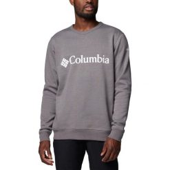 Columbia Bluza Logo Fleece 1884931022. Szare bluzy męskie Columbia, m, bez wzorów, bez ramiączek, bez kaptura. Za 200.99 zł.
