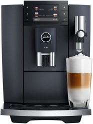 Ekspres do kawy JURA E8 (ED) Cosmic Black. Czarne ekspresy ciśnieniowe JURA. Za 5,699.00 zł.