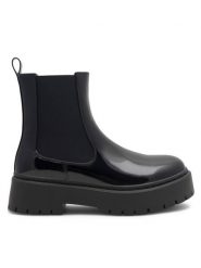 Jenny Fairy Sztyblety LIBRA HY13123-21 Czarny. Czarne botki damskie Jenny Fairy, bez wzorów, ze skóry, bez obcasa, na płaskiej podeszwie, bez zapięcia. Za 169.99 zł.