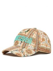 Just Cavalli Czapka z daszkiem 80RAZK30 ZG407 Beżowy jasny. Brązowe czapki damskie Just Cavalli, bez wzorów, z bawełny. Za 249.99 zł.