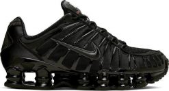 Nike Buty męskie Shox Ti czarne r. 44 (AV3595-002). Czarne buty sportowe męskie Nike, bez wzorów, bez zapięcia. Za 549.00 zł.