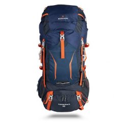 Plecak turystyczny BERGSON MATTERHORN3 60 L. Niebieskie plecaki męskie Bergson, bez wzorów. Za 599.99 zł.