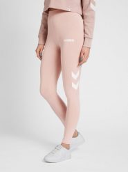 Damskie wysokie legginsy Hummel Legacy. Białe legginsy damskie Hummel, bez wzorów, z bawełny. Za 156.50 zł.