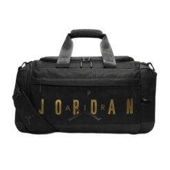 Torba sportowa Air Jordan Jam Velocity Duffle Large Bag 69L Czarna - LM0920-K5X. Czarne torby sportowe męskie Jordan, bez wzorów. Za 285.20 zł.