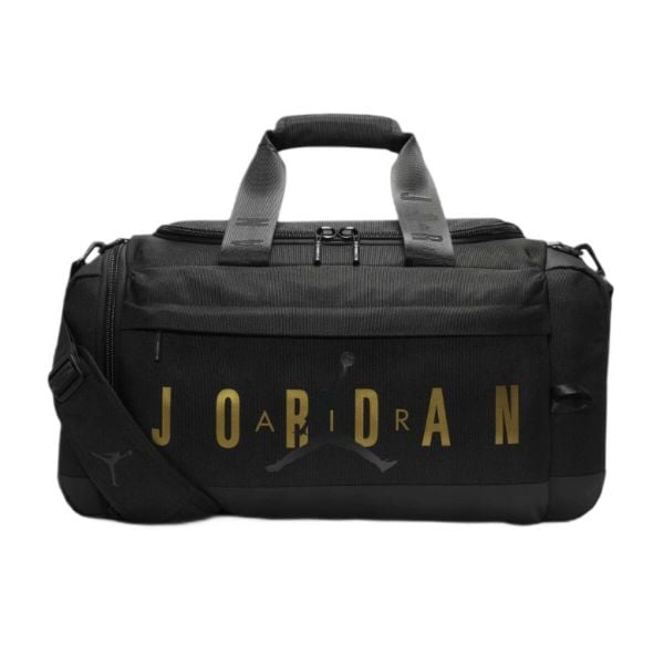 Torba sportowa Air Jordan Jam Velocity Duffle Large Bag 69L Czarna - LM0920-K5X. Czarne torby sportowe męskie Jordan, bez wzorów. Za 285.20 zł.