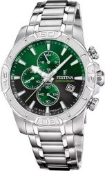 Zegarek Festina Zegarek męski F20704-5 srebrny. Szare zegarki męskie Festina, bez wzorów, srebrne. Za 699.00 zł.
