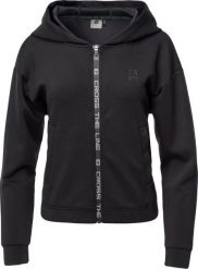 IQ Damska bluza Iq cross the line INET WMNS czarny rozmiar M. Czarne bluzy damskie IQ, m, bez wzorów, bez ramiączek, bez kaptura. Za 323.98 zł.