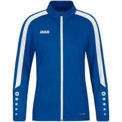 Damska bluza dresowa Jako Power. Białe bluzy damskie Jako, bez wzorów, z dresówki, sportowe, bez ramiączek, z kapturem. Za 281.50 zł.