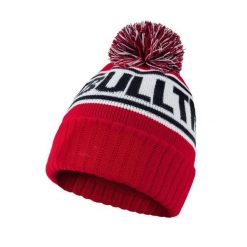 Czapka męska Pitbull zimowa Fleming II. Czerwone czapki męskie PITBULL, na zimę, bez wzorów. Za 59.00 zł.
