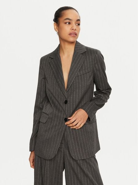 Liu Jo Marynarka WF4303 T0788 Szary Regular Fit. Szare marynarki i żakiety damskie Liu Jo, bez wzorów, z syntetyku, bez kołnierzyka, bez ramiączek. Za 669.99 zł.