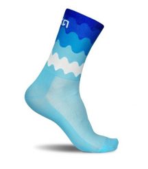 Skarpety Rowerowe Unisex LUXA Tenerife. Brązowe skarpetki damskie LUXA, bez wzorów, z elastanu. Za 49.90 zł.