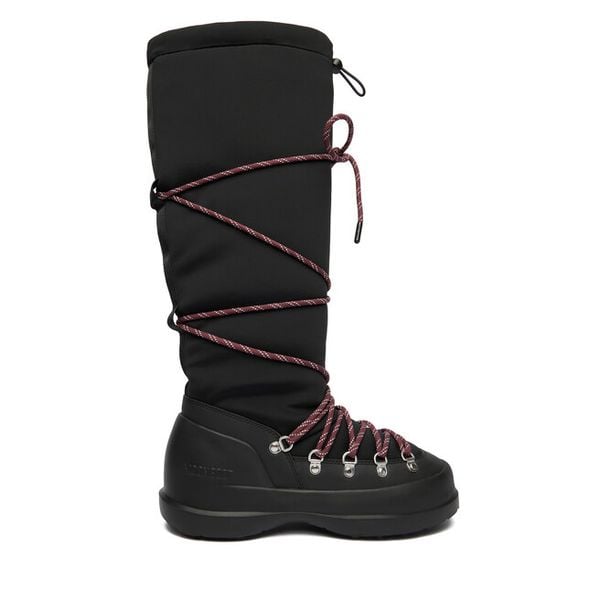 Śniegowce Moon Boot. Czarne śniegowce damskie Moon Boot, bez zapięcia. Za 1,039.00 zł.