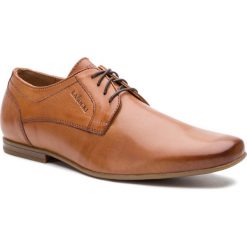 Półbuty LASOCKI FOR MEN - MB-BLANCHARD-02 Brown. Brązowe buty wizytowe męskie Lasocki For Men, bez wzorów, z materiału, bez obcasa, bez zapięcia. Za 159.99 zł.