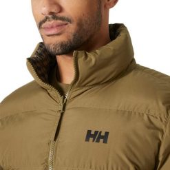 Kurtka puchowa Helly Hansen YU 23. Brązowe kurtki męskie Helly Hansen, m, bez wzorów, z puchu, bez kaptura. Za 812.00 zł.