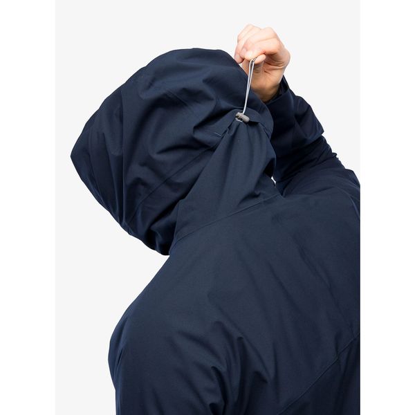 Kurtka ocieplana męska Houdini Fall in Parka. Niebieskie kurtki męskie Houdini, m, bez wzorów, sportowe, bez kołnierzyka, bez kaptura. Za 2,676.99 zł.