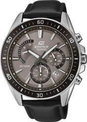 Zegarek sportowy EDIFICE Casio Edifice EFR-552L-5AVUEF100m czarny. Czarne zegarki sportowe EDIFICE, bez wzorów. Za 434.15 zł.