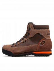 Buty trekkingowe męskie Aku U'S SLOPE GTX, light brown/ orange, 46.5. Brązowe trekkingi męskie Aku, bez zapięcia. Za 646.84 zł.