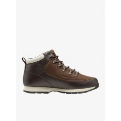 Buty outdoor męskie Helly Hansen The Forester Premium. Brązowe trekkingi męskie Helly Hansen, bez zapięcia. Za 438.99 zł.