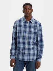 Levi's® Koszula Sunset 85746-0098 Niebieski Standard Fit. Niebieskie koszule męskie m, bez wzorów, z bawełny, bez kołnierzyka, bez ramiączek. Za 209.99 zł.