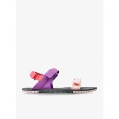Sandały turystyczne damskie Xero Shoes D-Trail. Fioletowe sandały damskie XERO SHOES, bez wzorów, bez obcasa, bez zapięcia. Za 277.99 zł.