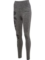 Legginsy damskie Newline Jaquard. Szare legginsy damskie Newline, bez wzorów, z materiału. Za 244.29 zł.