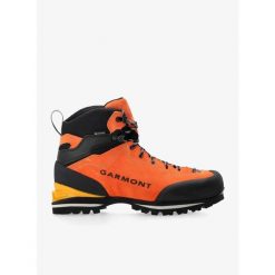 Buty do raków półautomatycznych damskie Garmont Ascent GTX. Czerwone obuwie trekkingowe damskie Garmont, bez zapięcia. W wyprzedaży za 775.50 zł.