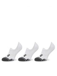Under Armour Skarpety krótkie Performance Tech 1379502 Biały. Białe skarpety męskie Under Armour, bez wzorów, z materiału. Za 49.99 zł.