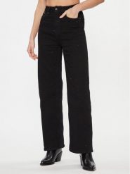 Pepe Jeans Jeansy Sparkle PL204604 Czarny Relaxed Fit. Czarne jeansy damskie Pepe Jeans, bez wzorów, z bawełny. Za 419.99 zł.