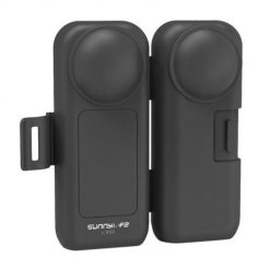 Etui SUNNYLIFE do Insta360 X5 z paskiem (czarne). Czarne zegarki sportowe SunnyLife, bez wzorów. Za 39.00 zł.