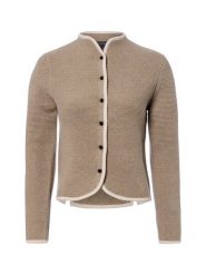 Franco Callegari Sweter z wełny Kobiety beżowy, XS. Brązowe swetry nierozpinane damskie Franco Callegari, xs, bez wzorów, z dzianiny, bez kołnierzyka, bez ramiączek. Za 399.95 zł.