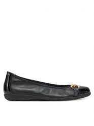 Caprice Baleriny 9-22172-42 Czarny. Czarne balerinki damskie Caprice, bez wzorów, ze skóry, bez obcasa, bez zapięcia. Za 181.99 zł.
