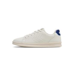 Sneakersy Hummel Court Line Ba. Białe obuwie sportowe damskie Hummel, bez wzorów, bez zapięcia, na fitness i siłownię. W wyprzedaży za 173.00 zł.