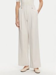 Calvin Klein Jeans Spodnie materiałowe J20J225343 Szary Wide Leg. Szare spodnie materiałowe damskie Calvin Klein Jeans, bez wzorów, z jeansu. Za 369.99 zł.