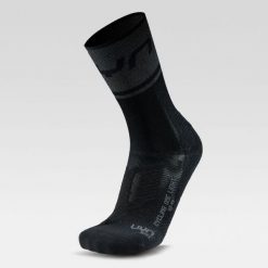 Skarpety rowerowe MAN CYCLING ONE LIGHT SOCKS r.39-41. Brązowe skarpetki damskie UYN, bez wzorów. Za 109.99 zł.