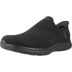 Tenisówki Skechers Model Slip-ins Virtue - Sleek Kolor Czarny. Czarne trampki i tenisówki damskie Skechers, bez wzorów, z tkaniny, bez zapięcia. Za 299.99 zł.