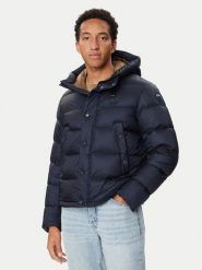 Blauer Kurtka puchowa Cliepper 26WBLUC03025 Granatowy Regular Fit. Niebieskie kurtki męskie Blauer, m, bez wzorów, z puchu, bez kaptura. Za 2,249.00 zł.
