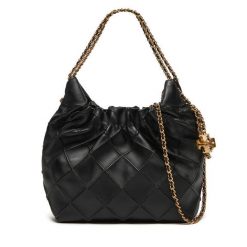 Torebka Tory Burch. Czarne torebki do ręki damskie Tory Burch, bez wzorów, bez dodatków. Za 2,689.00 zł.