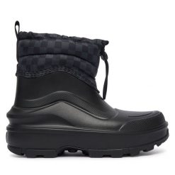 Kalosze Vans. Czarne kalosze damskie Vans, bez wzorów, bez zapięcia. Za 649.99 zł.