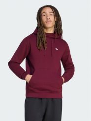 Adidas Bluza Trefoil Essentials KW5048 Bordowy Regular Fit. Czerwone bluzy męskie Adidas, m, bez wzorów, z bawełny, bez ramiączek, bez kaptura. Za 238.99 zł.