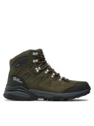 Jack Wolfskin Trekkingi Refugio Texapore Mid M 4049841 Khaki. Brązowe botki męskie Jack Wolfskin, bez wzorów, ze skóry, bez obcasa, bez zapięcia. Za 399.99 zł.