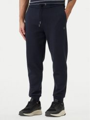 BOSS Spodnie dresowe 50555853 Granatowy Regular Fit. Niebieskie spodnie sportowe męskie Boss, m, bez wzorów, z bawełny. Za 799.99 zł.