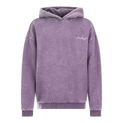 Bluza damska z kapturem Protest Dafny. Fioletowe bluzy damskie Protest, m, bez wzorów, z bawełny, bez ramiączek, z kapturem. Za 417.15 zł.
