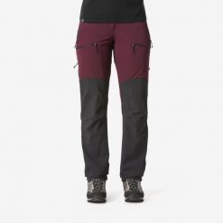 Spodnie trekkingowe damskie Simond MT900. Czarne spodnie sportowe damskie SIMOND, bez wzorów, z elastanu, sportowe, trekkingowe. Za 299.99 zł.