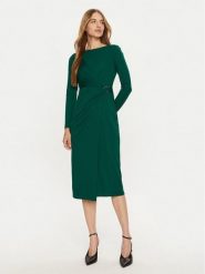 LAUREN RALPH LAUREN Sukienka koktajlowa 253919794004 Zielony Slim Fit. Zielone sukienki damskie Lauren Ralph Lauren, bez wzorów, z syntetyku, wizytowe, bez kołnierzyka, bez ramiączek. Za 1,169.00 zł.