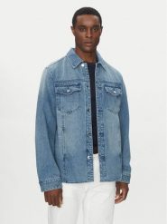 Michael Kors Kurtka jeansowa CR5900PFAU Niebieski Regular Fit. Niebieskie kurtki męskie Michael Kors, m, bez wzorów, z bawełny, bez kaptura. Za 699.99 zł.