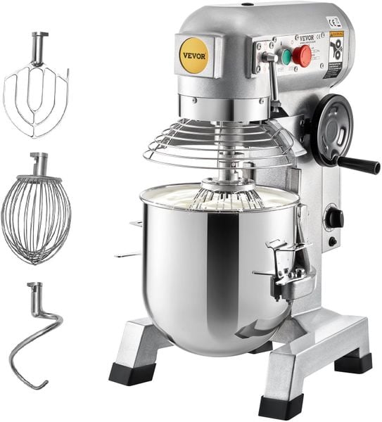 Robot kuchenny mikser planetarny gastronomiczny 600W. Roboty kuchenne Vevor. Za 4,985.00 zł.