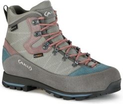 Buty trekkingowe damskie Aku W'S TREKKER LITE III GTX, grey/ avio, 39.5. Szare obuwie trekkingowe damskie Aku, bez zapięcia. Za 688.82 zł.