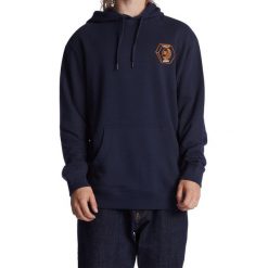 Bluza z kapturem DC Shoes Quality Goods, Mężczyźni. Niebieskie bluzy męskie DC Shoes, l, bez wzorów, z bawełny, z kapturem. Za 390.00 zł.