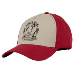 Buckley Czapka - Czerwony/Beżowy. Brązowe czapki damskie GORILLA WEAR, bez wzorów. Za 136.00 zł.